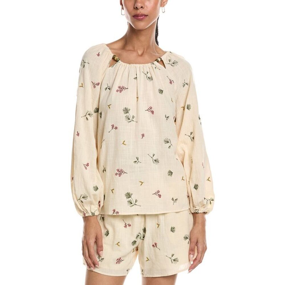 Reveriee Womens Top, Brown